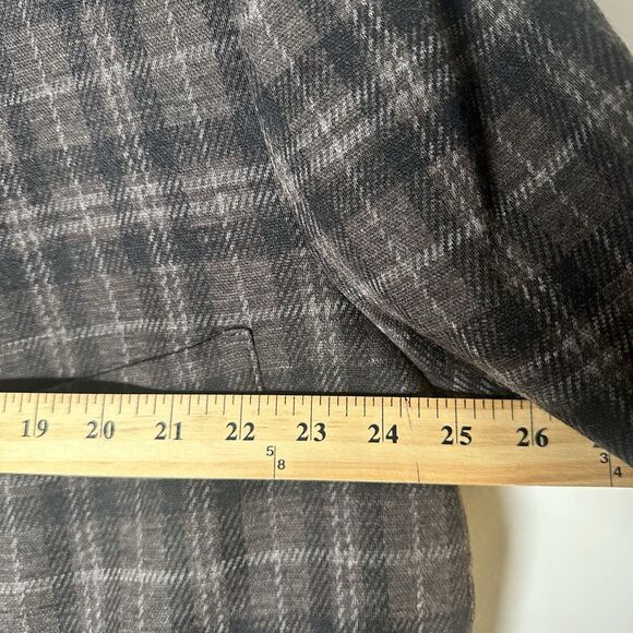 TOM JAMES RC Men's Bespoke Wool Blazer Sport Coat Suit Jacket Brown Size 50 USA - Picture 11 of 15